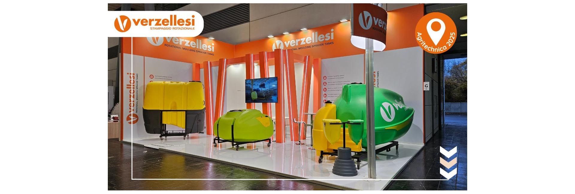 Verzellesi - rotational moulding sprayer tanks and special items for agriculture and industry